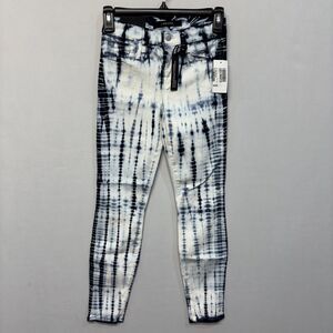NWT J Brand Women Mid Rise Capri Jeans Size 24 Tie Dye Denim C038 -23